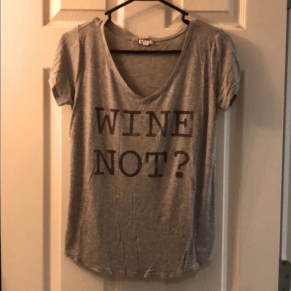 Charming Charlie Wine Shirt